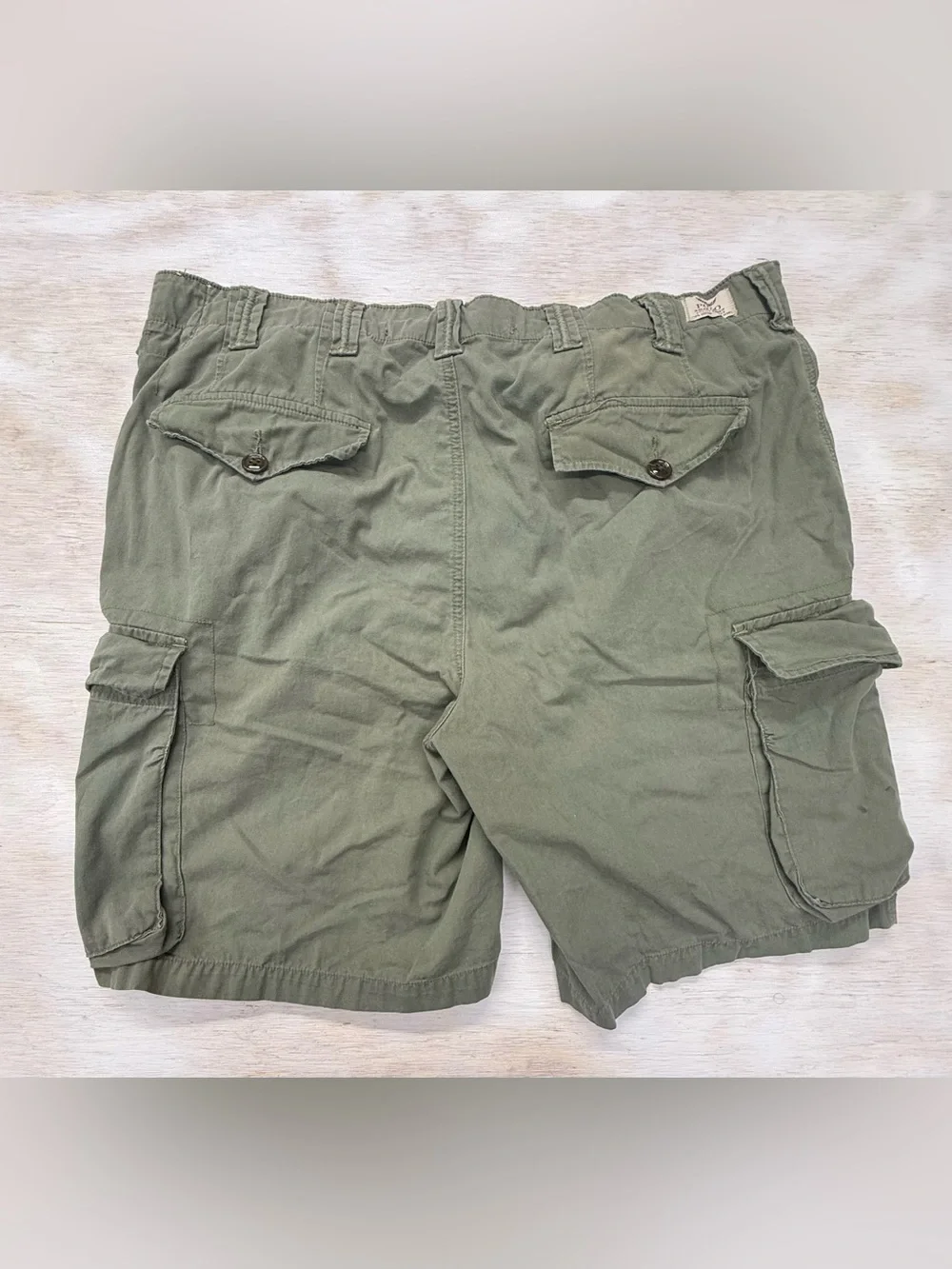 Polo by Ralph Lauren Utility Canvas Olive Cargo Shorts 38in Waist